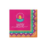 Diwali Paper Beverage Napkins 