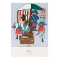 Pirates & Palm Tree Cake Toppers