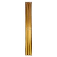 Gold Tall Tapered Candles