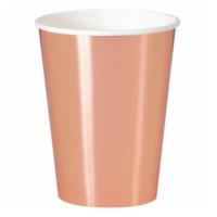 Foil Rose Gold Paper Cups