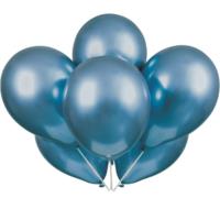 Platinum Latex Balloon Blue