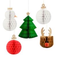 Large Hanging Honeycomb Decorations