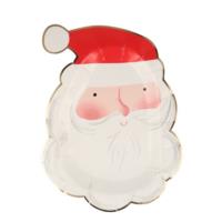 Jolly Santa Plates