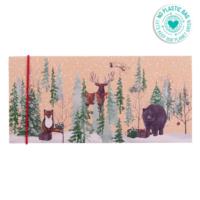 Gift envelope Christmas forest 