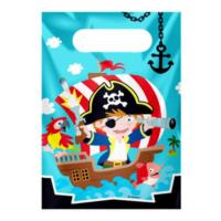 Captain Pirate Plastic Party Bags