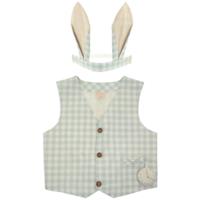 Gingham Bunny Set