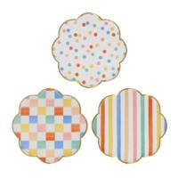 Colourful Pattern Side Plates