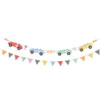 Race Cars Garland