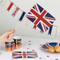 Hand Held Union Jack Flags