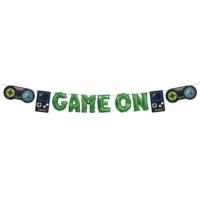 Mini Foil Gamer Balloon Banner Kit