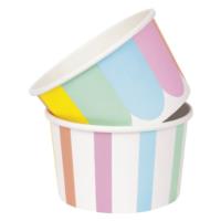 Pastel Ice Cream Paper Treat Cups