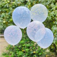 Pastel Printed Flower Balloons Cluster