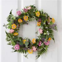 Floral Foliage Spring Wreath