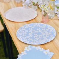 Floral Paper Plates