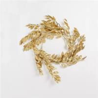 Gold Glitter Foliage Garland