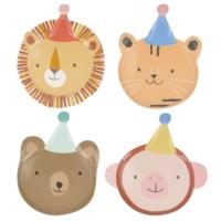 Animal Parade Die Cut Plates