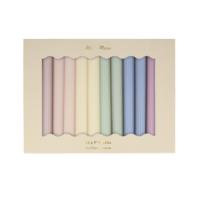 Pastel Taper Candles