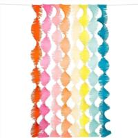 Rainbow Twisty Fringe Garland