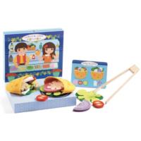 Cyrus & Lena Make Pitas with Menu Playset