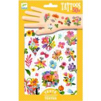 Aqua flor Tattoos