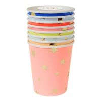 Multicolour Stars Party Cups