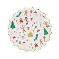 Jolly Christmas Side Plates