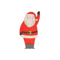 Jolly Christmas Santa Napkins