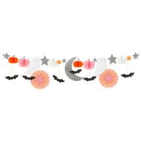 Pastel Honeycomb Halloween Garland