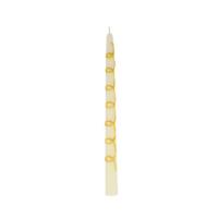 Gold Swirl Taper Candles