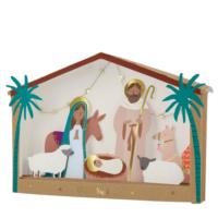 Nativity Diorama Card