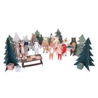 Woodland Paper Play Advent Calendar