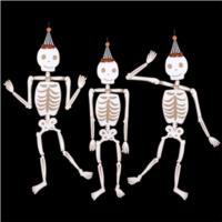 Vintage Giant Halloween Jointed Skeletons