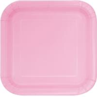14 Lovely Pink Square Plates 9
