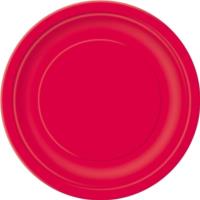 8 Ruby Red Plates 7