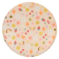 Happy Face Icons Dinner Plates