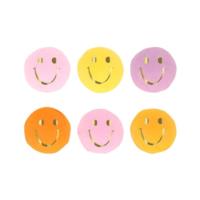 Happy Face Icons Surprise Balls