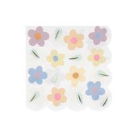 Happy Flowers Large Napkins