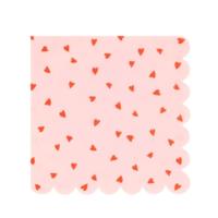 Heart Pattern Large Napkins