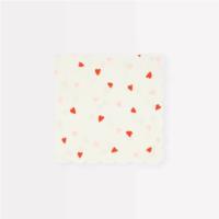 Heart Pattern Small Napkins