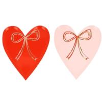 Heart With Bow Plates