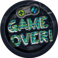 Gamer Birthday Plates