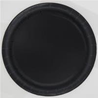 16 Midnight Black Plates 9