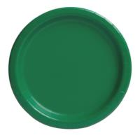 Emerald Green Round Plates 9