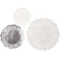 Porcelain Silver Doily