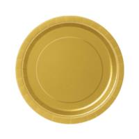 Gold Paper Plates,9