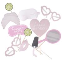 Pamper Party Photo Booth Props