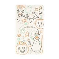 Halloween Colour In Activity Tablecloth