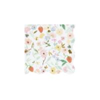 Elegant Floral Small Napkins