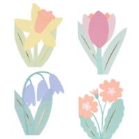 Spring Flower Napkins