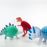 Honeycomb Dinosaur Decorations